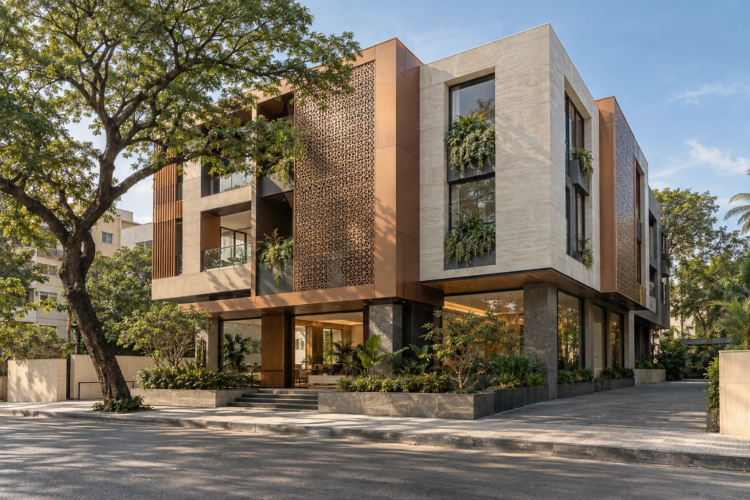 Sample redevelopment construction concept